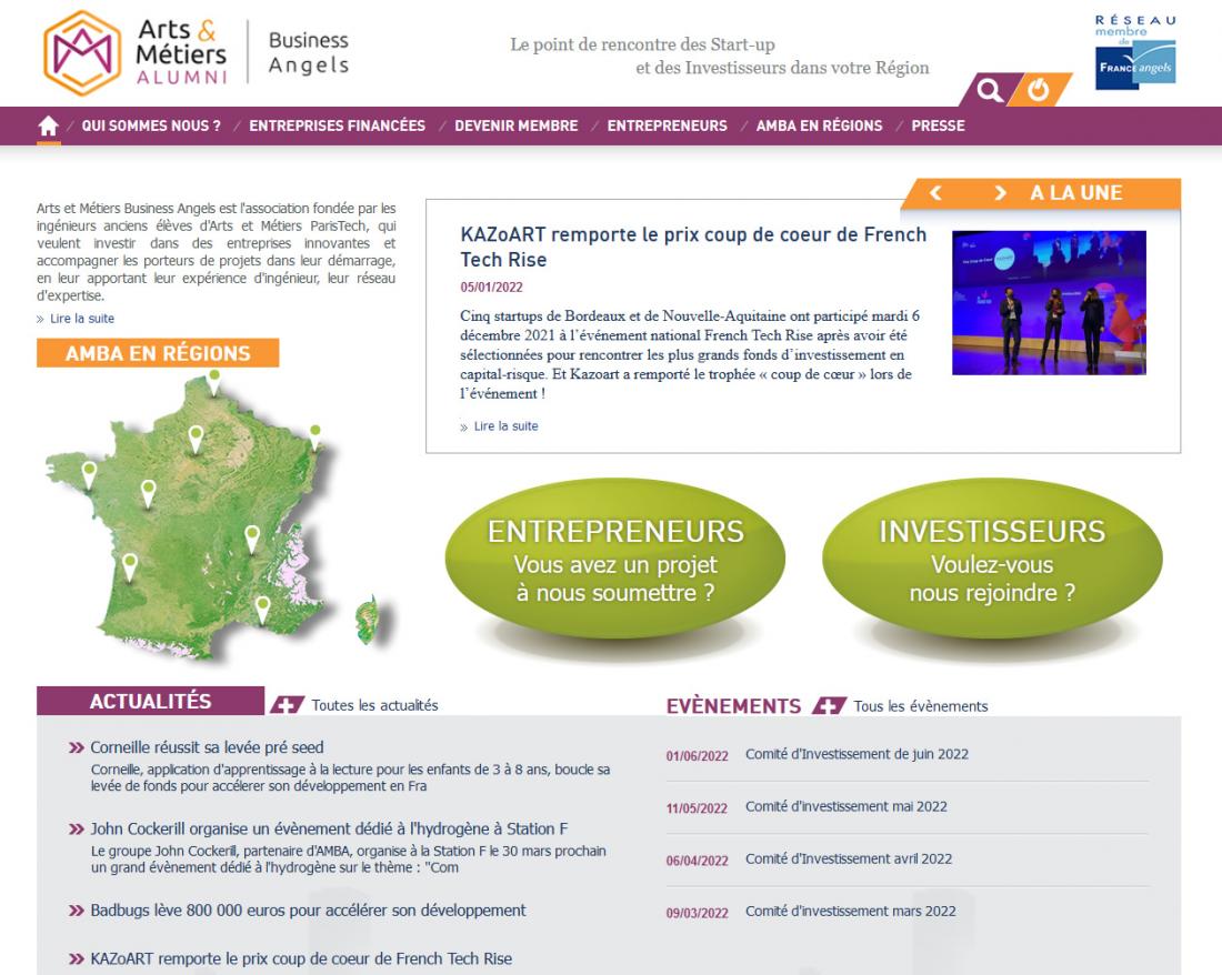 AMBA - Arts et Métiers Business Angels