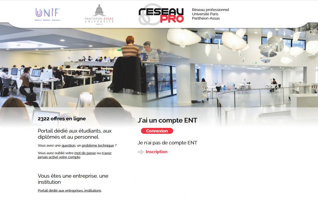 Université Panthéon Assas - Réseau Pro